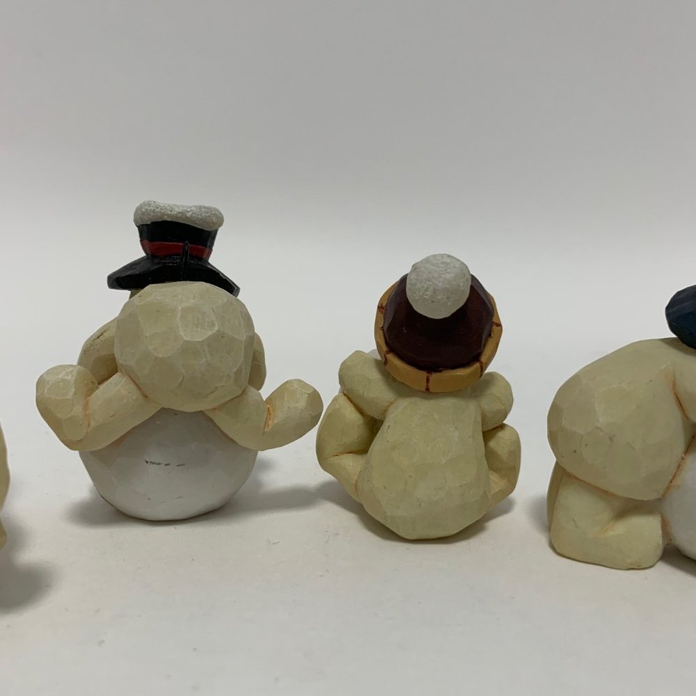 Frolicking Snowmen Ornaments 4 - Picture 7 of 9